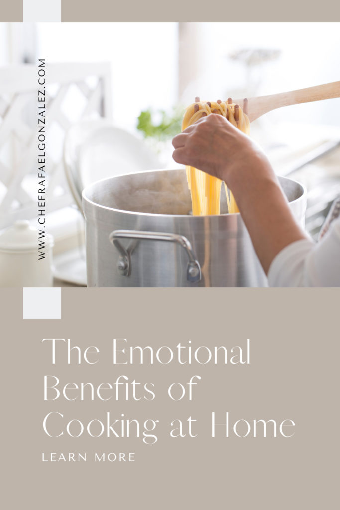 The emotional benefits of cooking at home