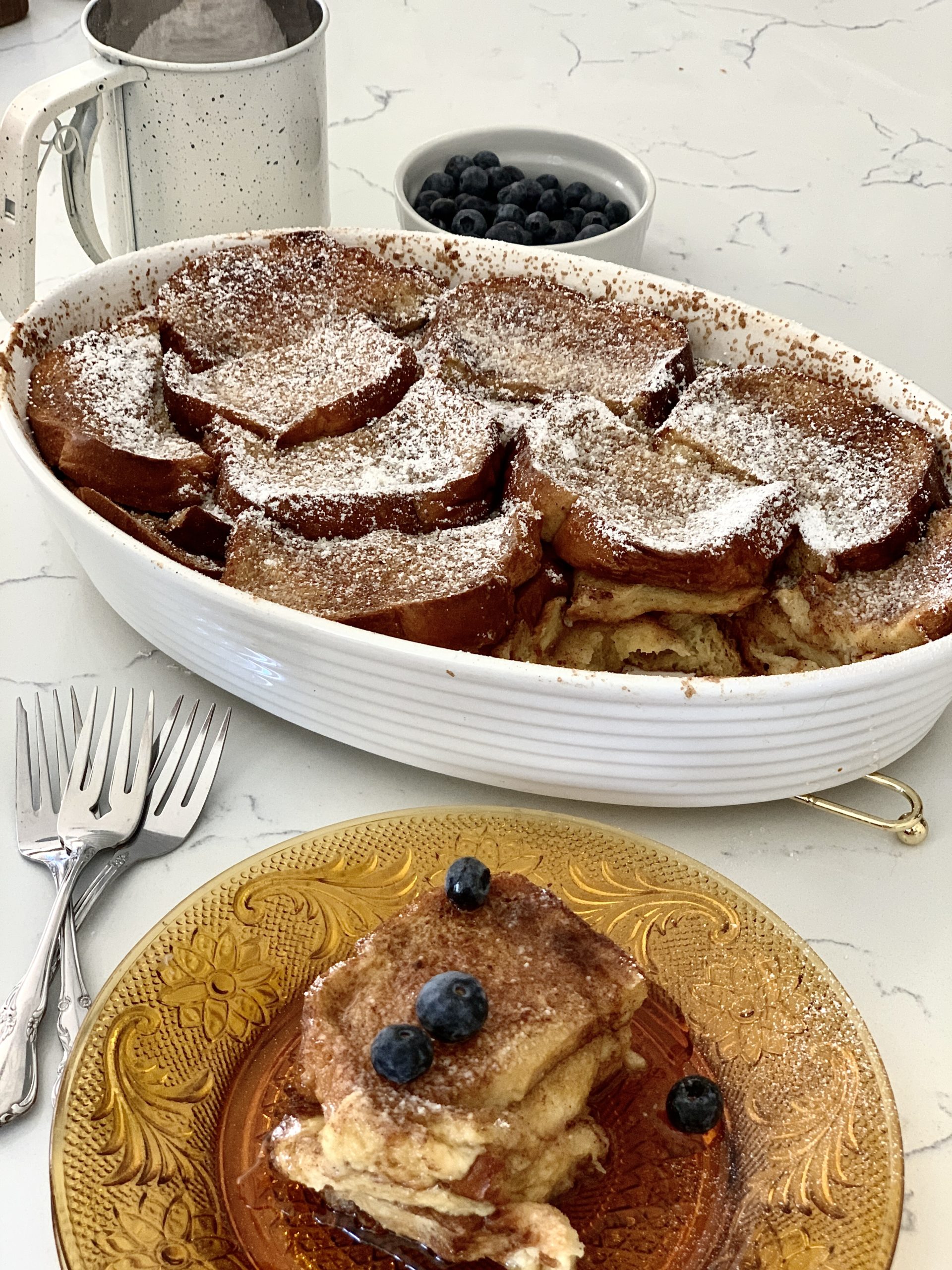 French toast casserole